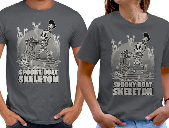 Spooky Boat Skeleton