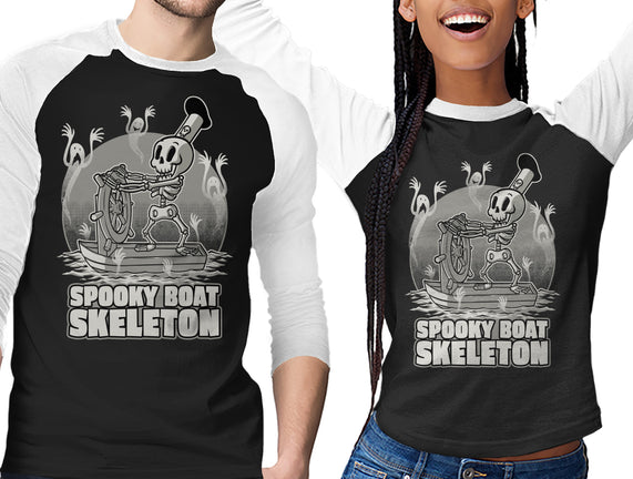 Spooky Boat Skeleton