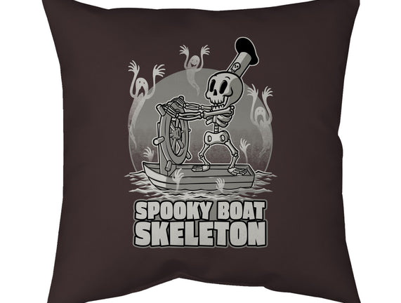 Spooky Boat Skeleton