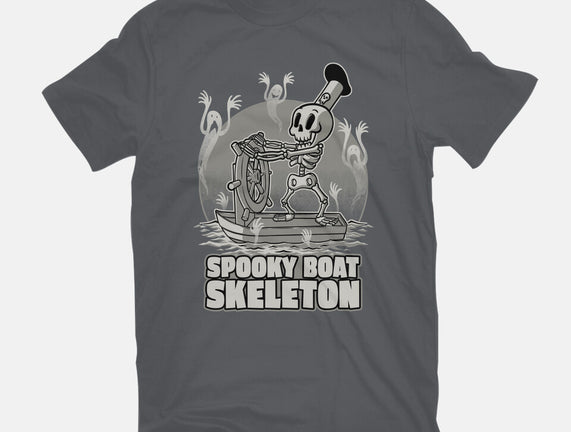 Spooky Boat Skeleton