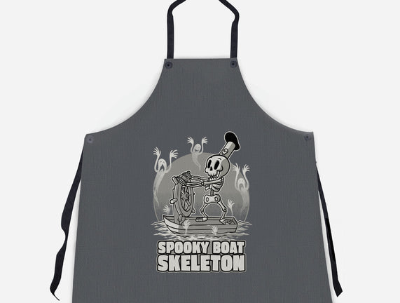 Spooky Boat Skeleton