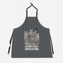 Spooky Boat Skeleton-Unisex-Kitchen-Apron-Studio Mootant