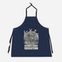 Spooky Boat Skeleton-Unisex-Kitchen-Apron-Studio Mootant