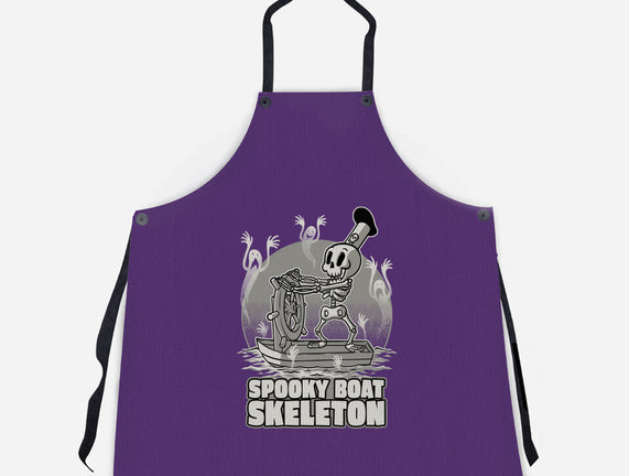 Spooky Boat Skeleton