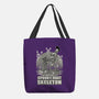 Spooky Boat Skeleton-None-Basic Tote-Bag-Studio Mootant