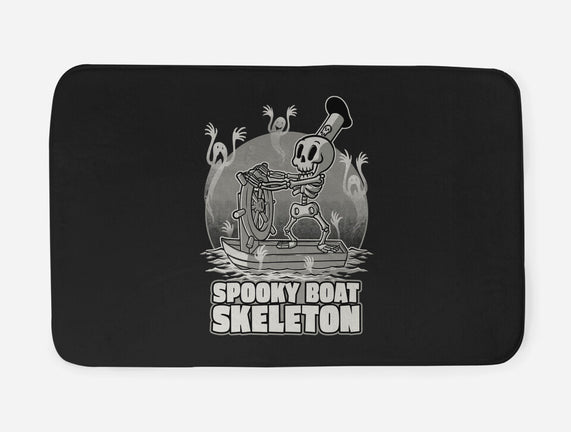 Spooky Boat Skeleton