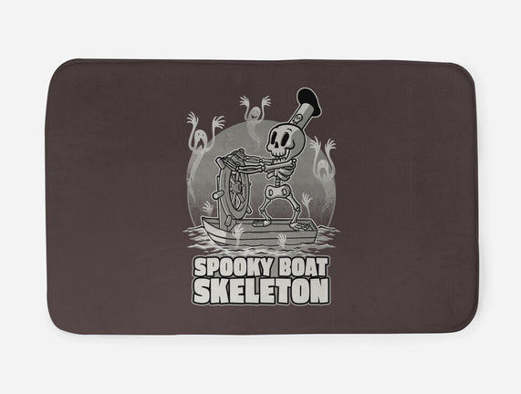 Spooky Boat Skeleton