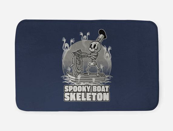 Spooky Boat Skeleton