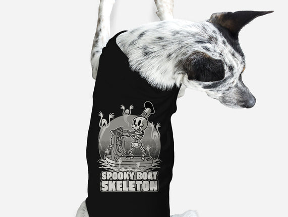 Spooky Boat Skeleton