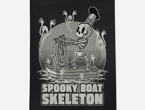 Spooky Boat Skeleton