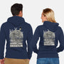 Spooky Boat Skeleton-Unisex-Zip-Up-Sweatshirt-Studio Mootant