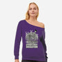 Spooky Boat Skeleton-Womens-Off Shoulder-Sweatshirt-Studio Mootant