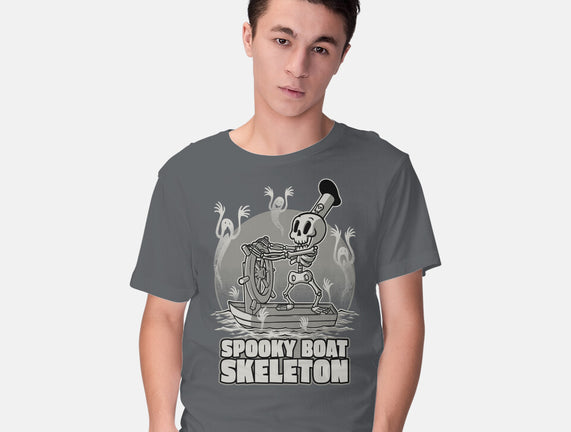 Spooky Boat Skeleton