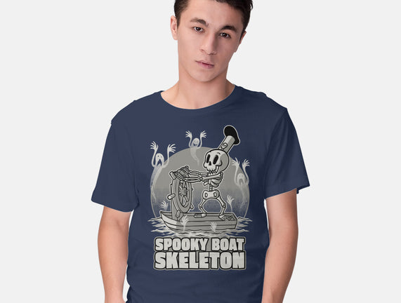 Spooky Boat Skeleton