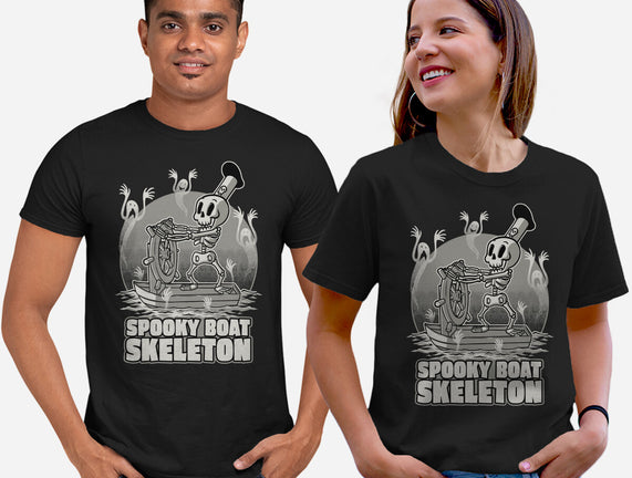 Spooky Boat Skeleton