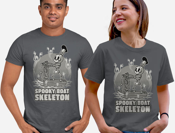 Spooky Boat Skeleton