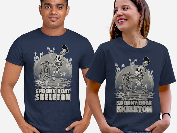 Spooky Boat Skeleton