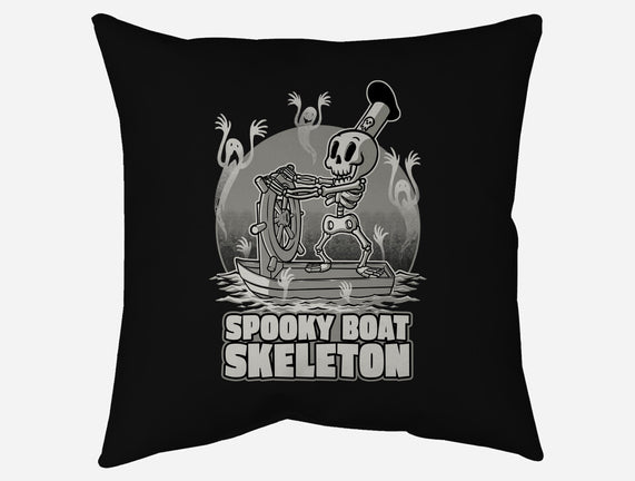 Spooky Boat Skeleton