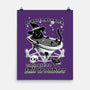 Bubble Bath Cat Witch-None-Matte-Poster-Studio Mootant