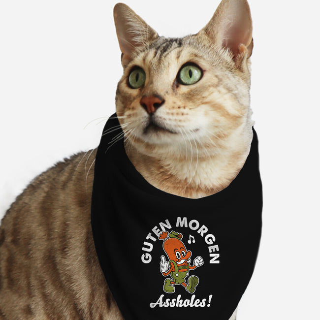 Guten Morgen-Cat-Bandana-Pet Collar-Nemons