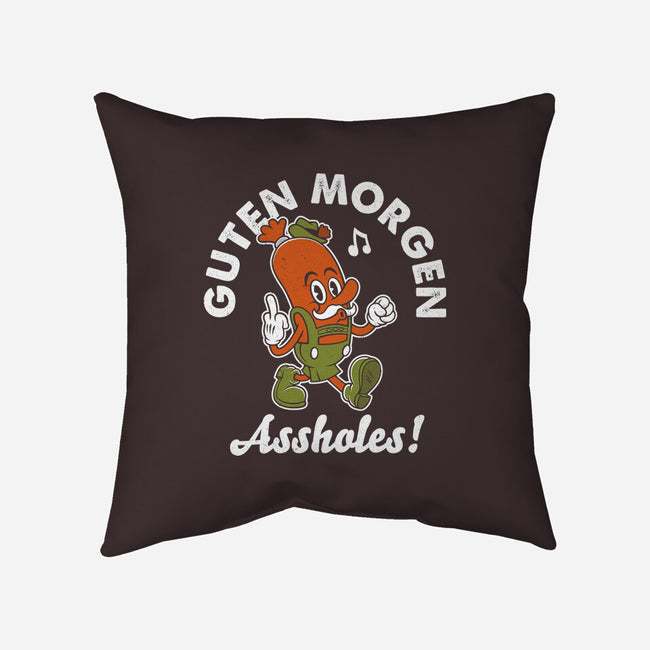 Guten Morgen-None-Removable Cover w Insert-Throw Pillow-Nemons