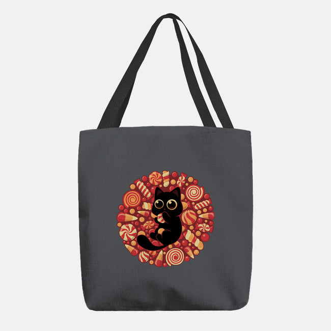 Kitty Candyland-None-Basic Tote-Bag-erion_designs