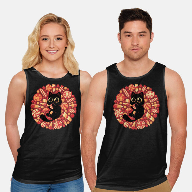 Kitty Candyland-Unisex-Basic-Tank-erion_designs