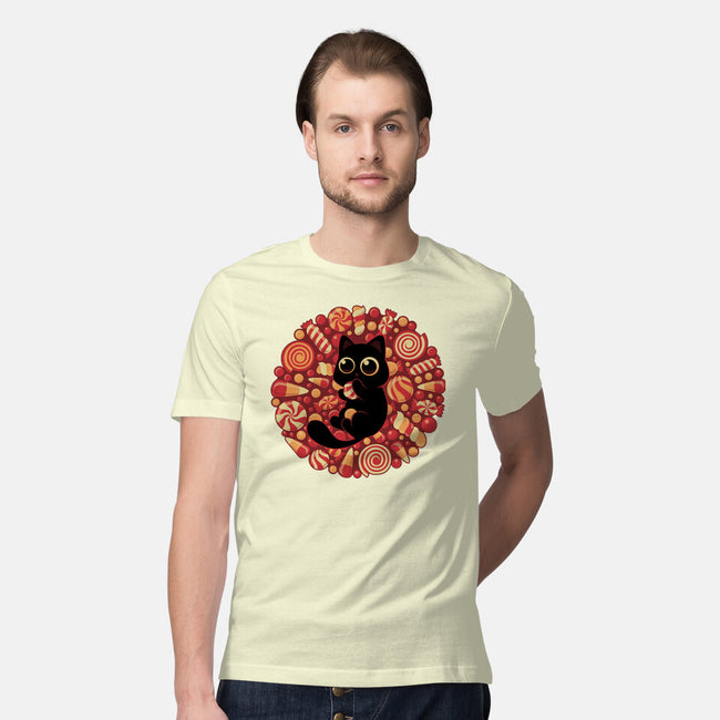 Kitty Candyland-Mens-Premium-Tee-erion_designs