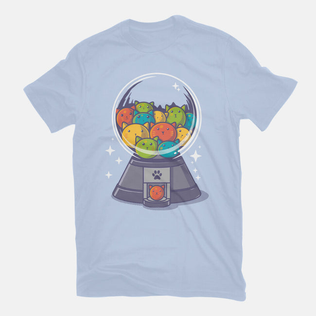 Candy Cat Machine-Unisex-Basic-Tee-erion_designs