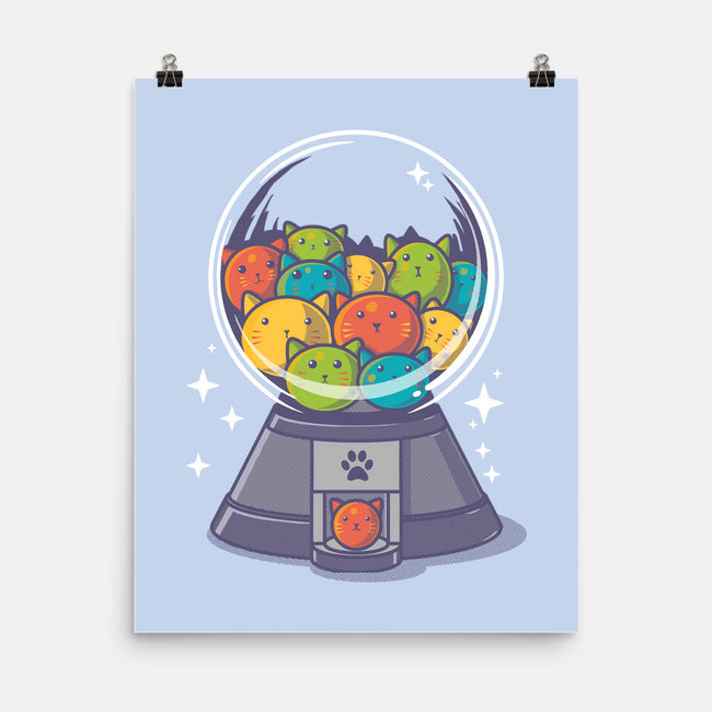 Candy Cat Machine-None-Matte-Poster-erion_designs