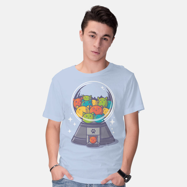 Candy Cat Machine-Mens-Basic-Tee-erion_designs