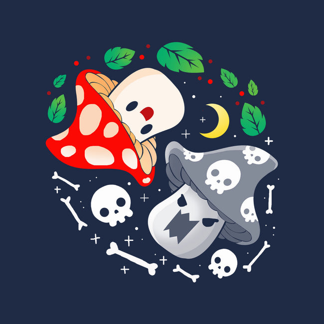 Dead Alive Mushrooms-None-Outdoor-Rug-Vallina84