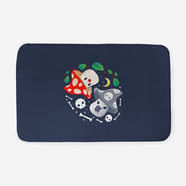 Dead Alive Mushrooms-None-Memory Foam-Bath Mat-Vallina84