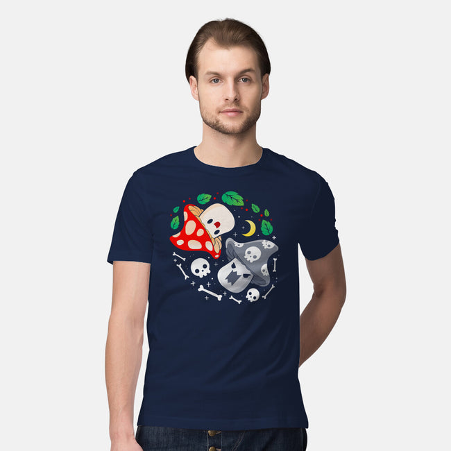 Dead Alive Mushrooms-Mens-Premium-Tee-Vallina84