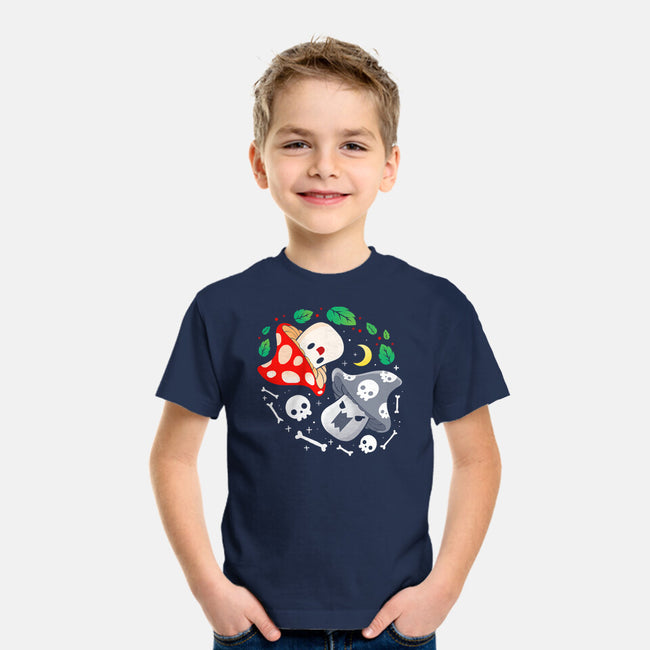 Dead Alive Mushrooms-Youth-Basic-Tee-Vallina84