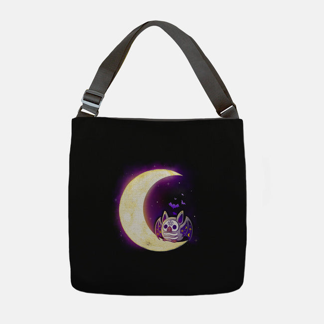 Bat Sweet Moon-None-Adjustable Tote-Bag-Vallina84