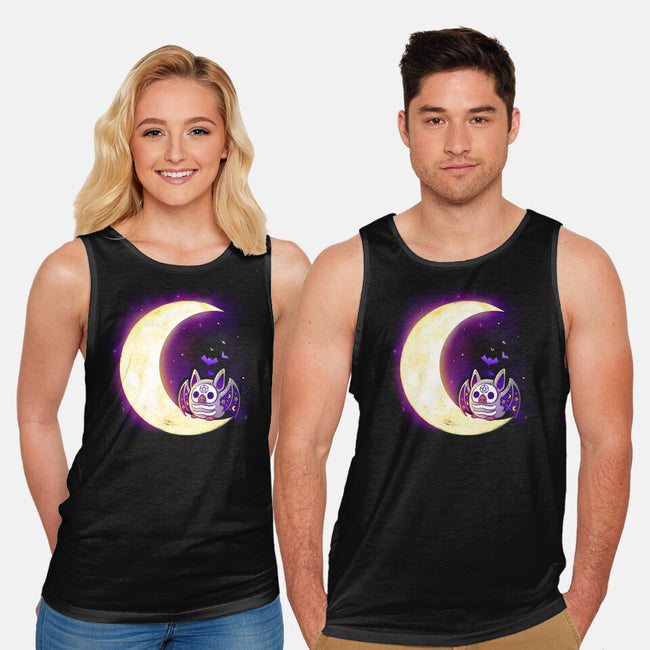 Bat Sweet Moon-Unisex-Basic-Tank-Vallina84