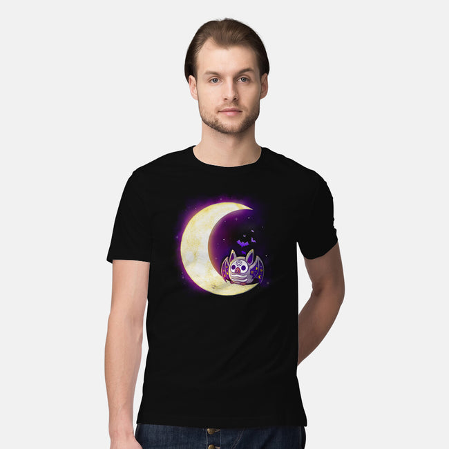 Bat Sweet Moon-Mens-Premium-Tee-Vallina84