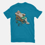 Mummy On Vacation-Womens-Fitted-Tee-Ramos