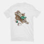 Mummy On Vacation-Womens-Fitted-Tee-Ramos