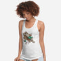 Mummy On Vacation-Womens-Racerback-Tank-Ramos