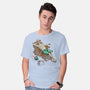 Mummy On Vacation-Mens-Basic-Tee-Ramos