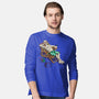 Mummy On Vacation-Mens-Long Sleeved-Tee-Ramos