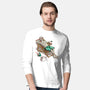 Mummy On Vacation-Mens-Long Sleeved-Tee-Ramos