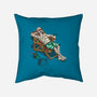 Mummy On Vacation-None-Removable Cover-Throw Pillow-Ramos