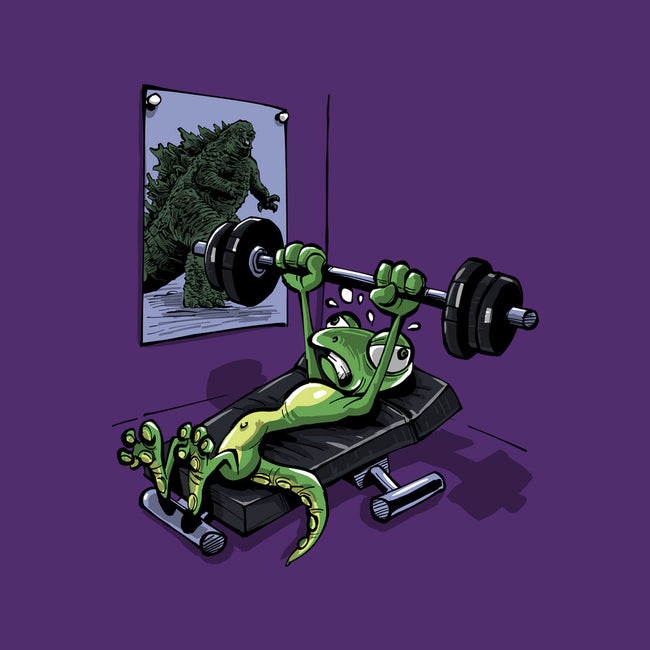 Training For Kaiju-None-Matte-Poster-zascanauta