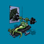 Training For Kaiju-None-Beach-Towel-zascanauta