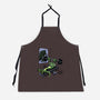 Training For Kaiju-Unisex-Kitchen-Apron-zascanauta