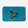 Training For Kaiju-None-Memory Foam-Bath Mat-zascanauta