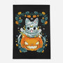 Mummy Pumpkin Cat-None-Indoor-Rug-Vallina84